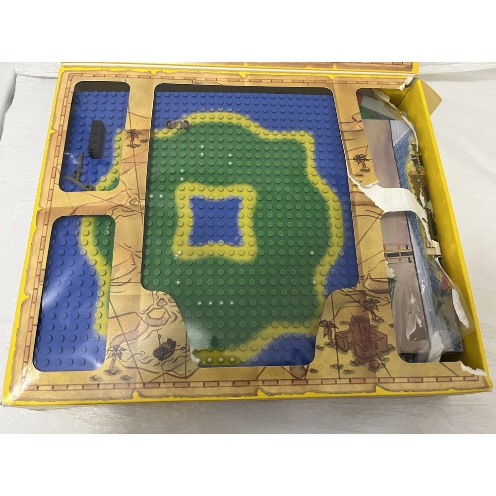 Vintage Lego Box Set 6270 Forbidden Island With Original Box And Instructions - Picture 6 of 8